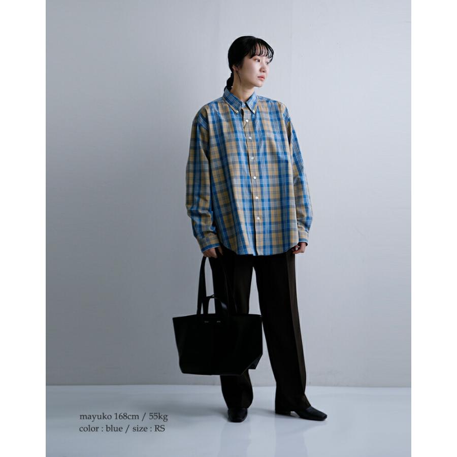 Shinzone（シンゾーン） チェック ダディシャツ CHECK DADDY SHIRT