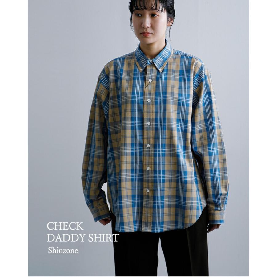 Shinzone（シンゾーン） チェック ダディシャツ CHECK DADDY SHIRT
