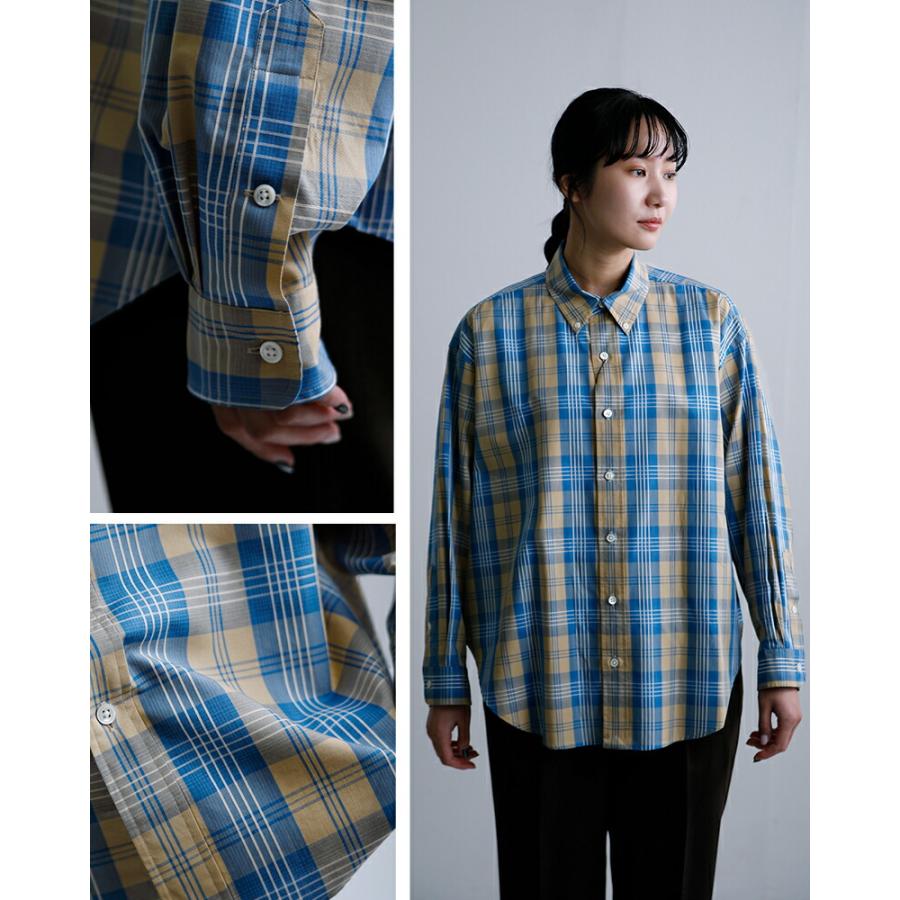シンゾーン チェックシャツ Shinzone シンゾーン チェック ダディシャツ CHECK DADDY SHIRT