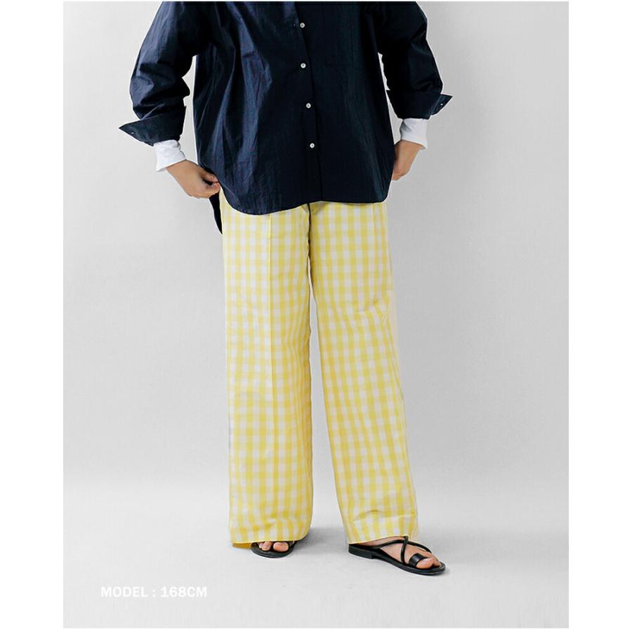 Shinzone（シンゾーン） ギンガム チェック パンツ GINGHAM CHECK