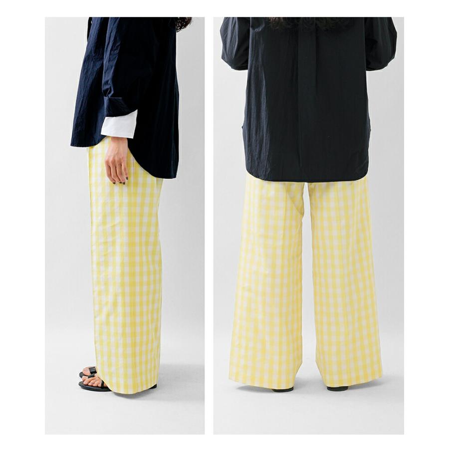 Shinzone（シンゾーン） ギンガム チェック パンツ GINGHAM CHECK
