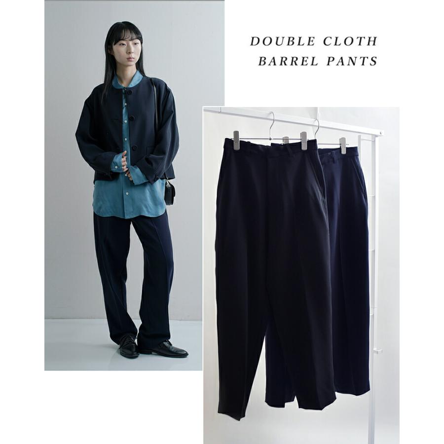 Shinzone（シンゾーン） ダブル クロス バレル パンツ DOUBLE CLOTH