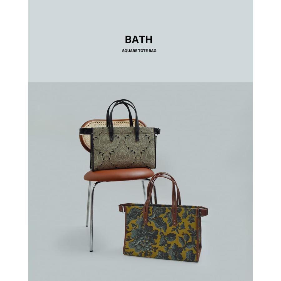 ア ヴァケーション A VACATION スクエア トートバッグ BATH 26ss-a109 レディース  春夏 2026ss新作の画像