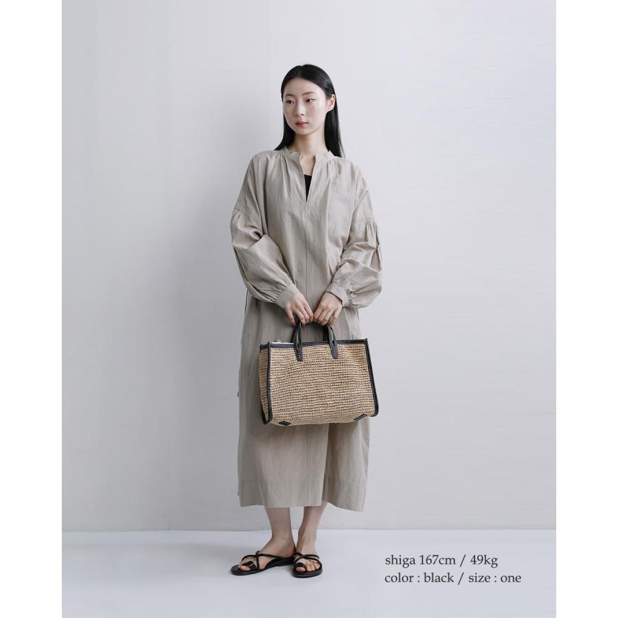 ア ヴァケーション A VACATION ラフィア 2way ショルダーバッグ BREAD M RFA 26ss-a120 レディース  春夏 2026ss新作の画像