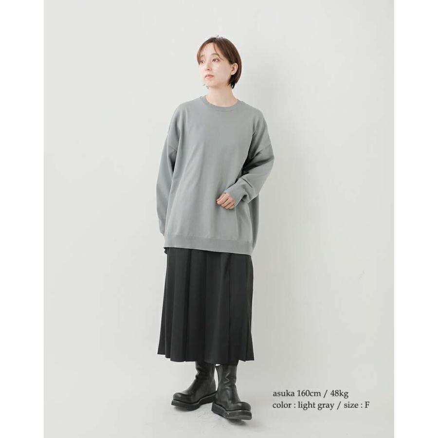 MIZUIRO ミズイロインド mizuiro ind クルーネック ワイド プル