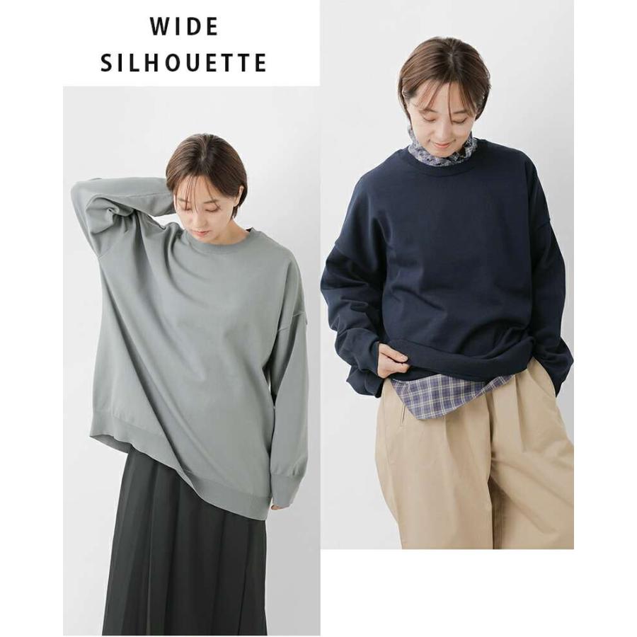 MIZUIRO ミズイロインド mizuiro ind クルーネック ワイド プル