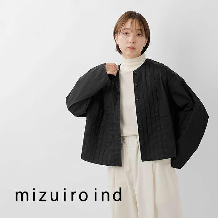 極美品 mizuiroind ピンタックプルオーバーシャツ ブラック コットン mizuiro ind ピンタックパフスリーブシャツ｜ MARcourt ONLINE