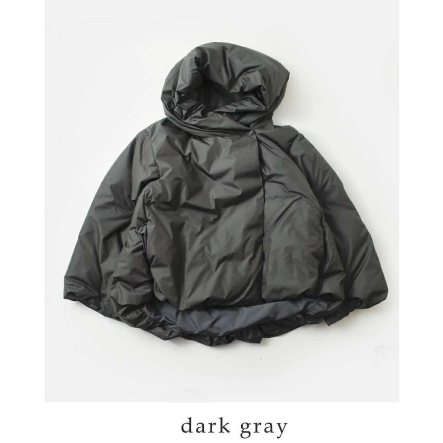 MIZUIRO ミズイロインド mizuiro ind フーデッド ショート ダウン