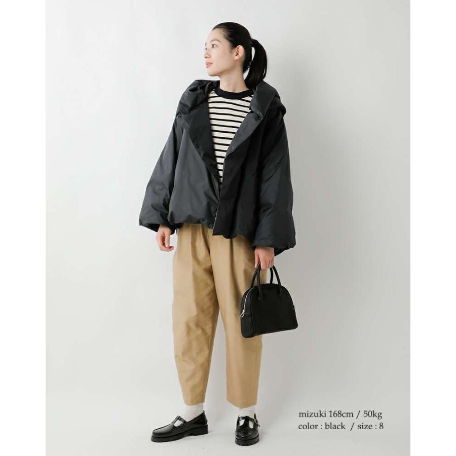 MIZUIRO ミズイロインド mizuiro ind フーデッド ショート ダウン