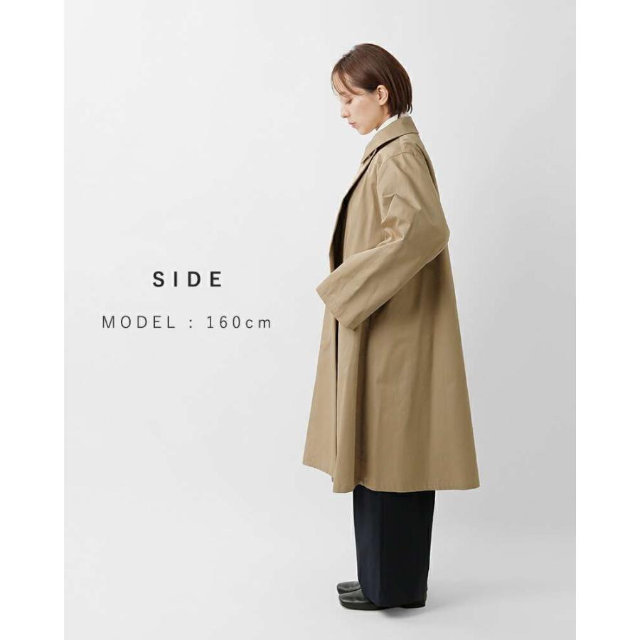 MIZUIRO ミズイロインド mizuiro ind コットン トレンチライク コート