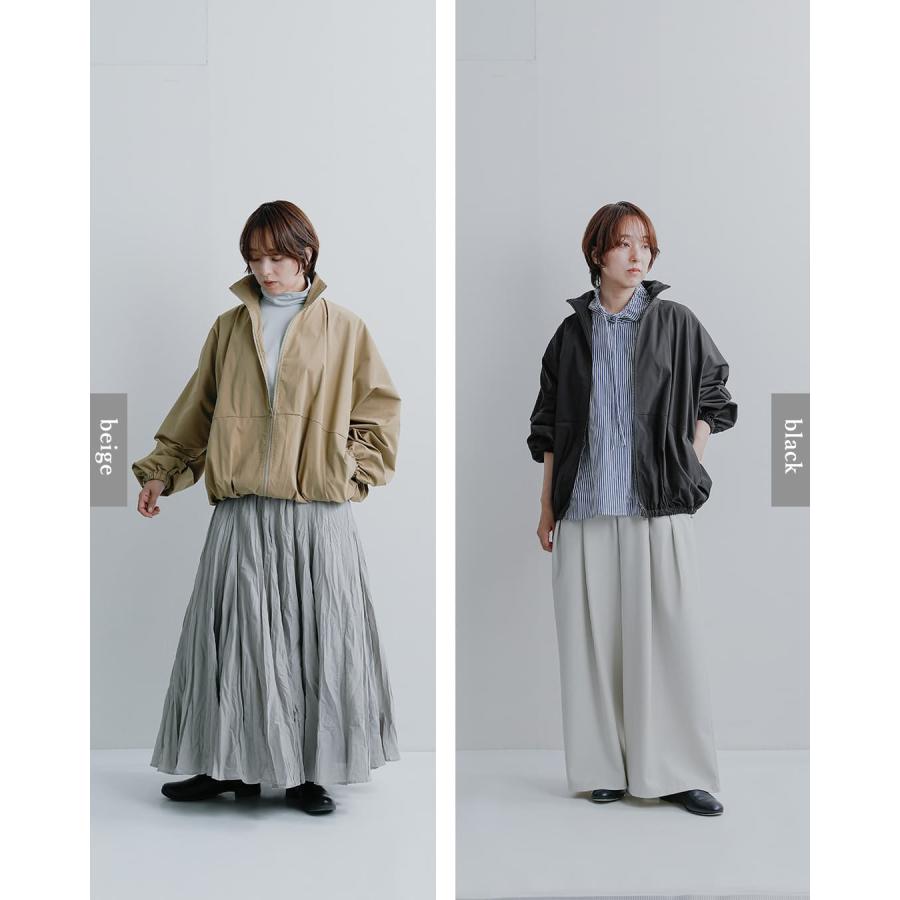 MIZUIRO ミズイロインド mizuiro ind ハイネック ジップ ブルゾン 3
