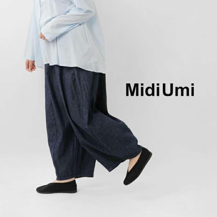 MidiUmi ミディウミ コットン ウエスト イージー サーカス