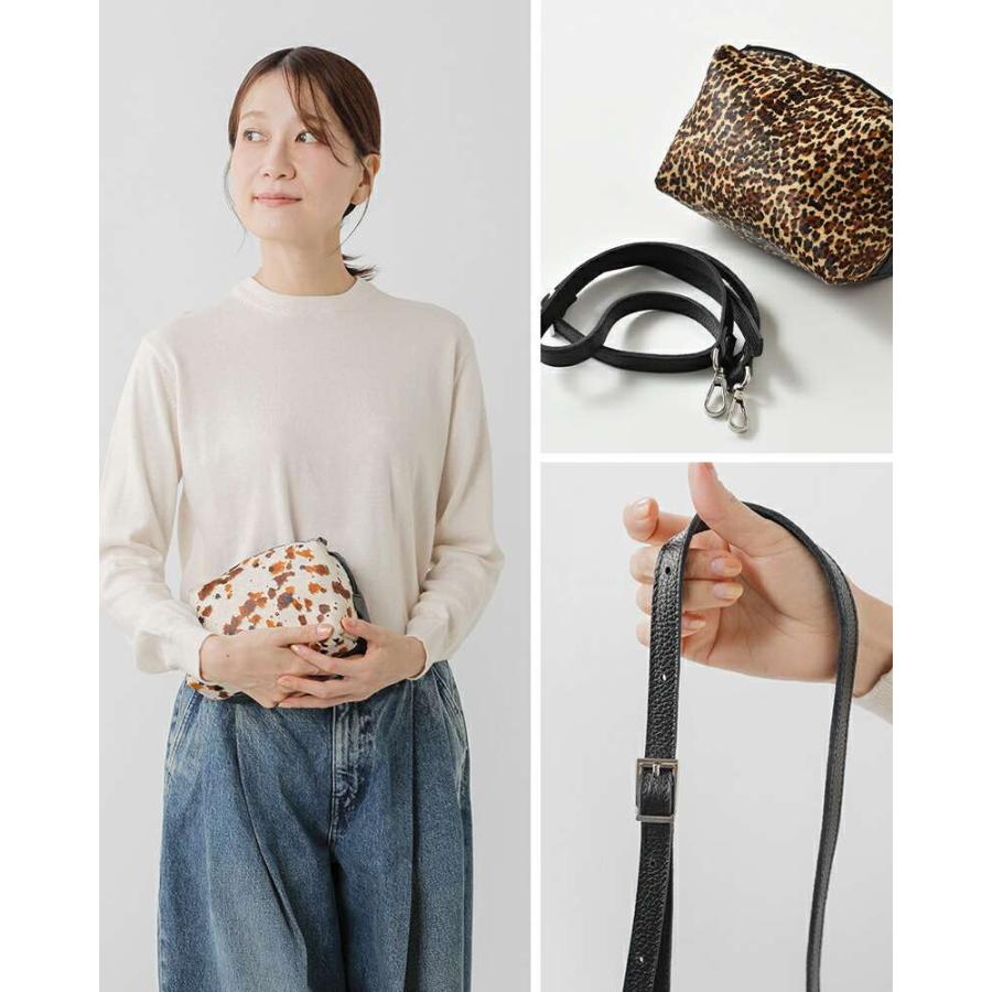 SALT セール【50%OFF】フェルチ FERCHI カウレザー ハラコ ショルダー