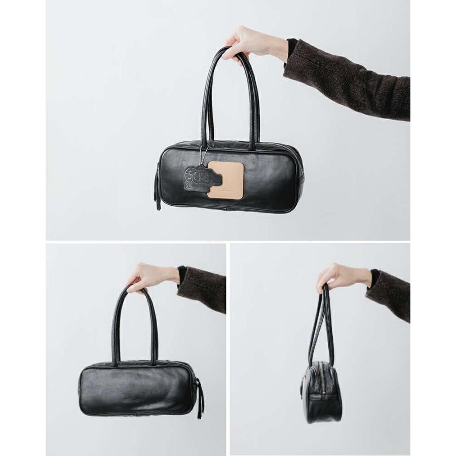 Scye（サイ） ソフトレザーパファー ミニボストンバッグ Soft Leather