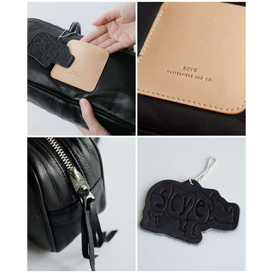 Scye（サイ） ソフトレザーパファー ミニボストンバッグ Soft Leather