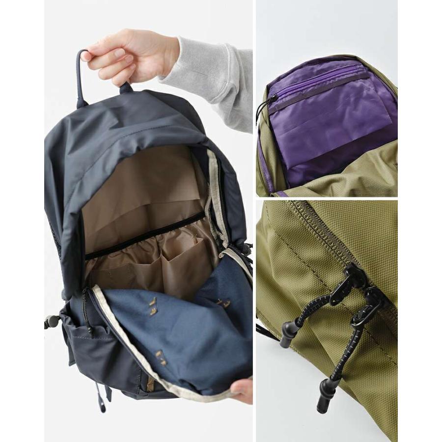 ELLIKER（エリカー） 防水 ジップ トップ バックパック リュック