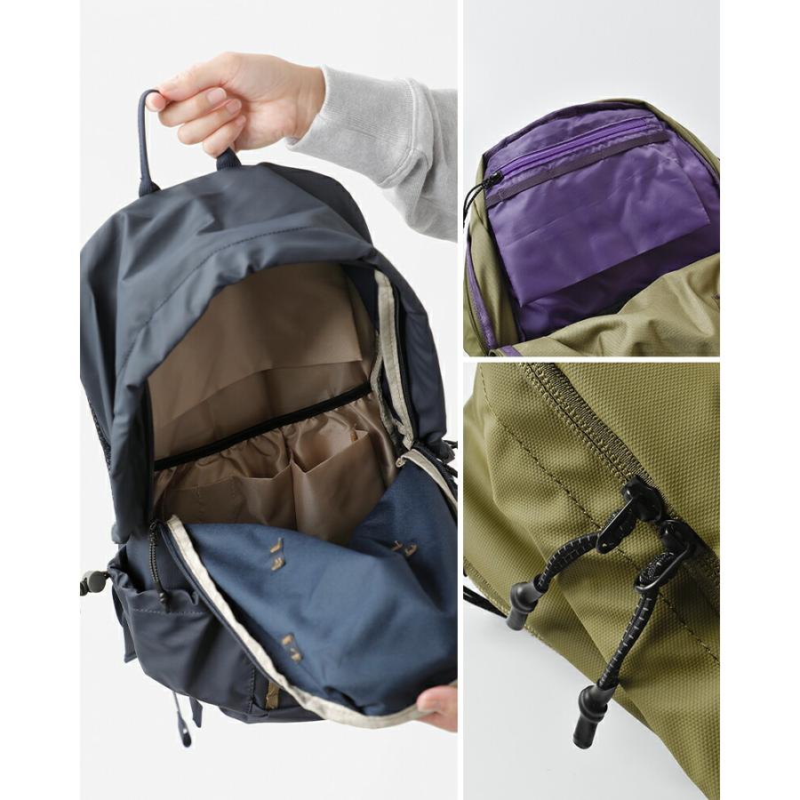 ELLIKER（エリカー） 防水 フードジップトップ バックパック リュック