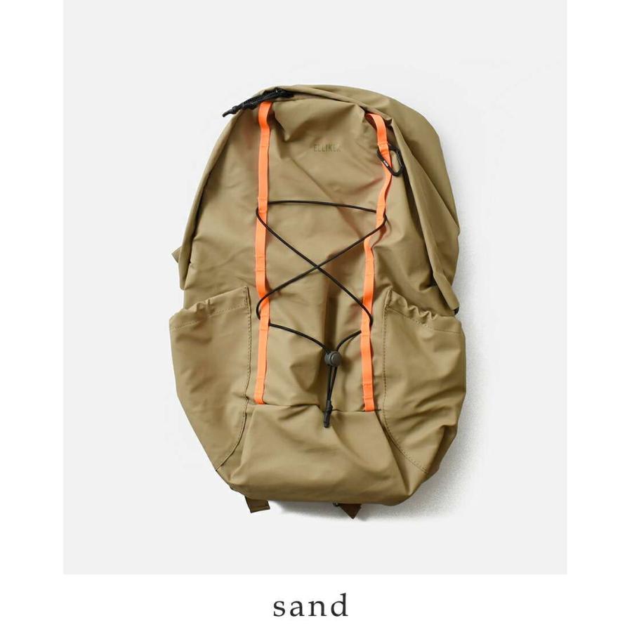 ELLIKER（エリカー） 防水 ジップ トップ バックパック リュック