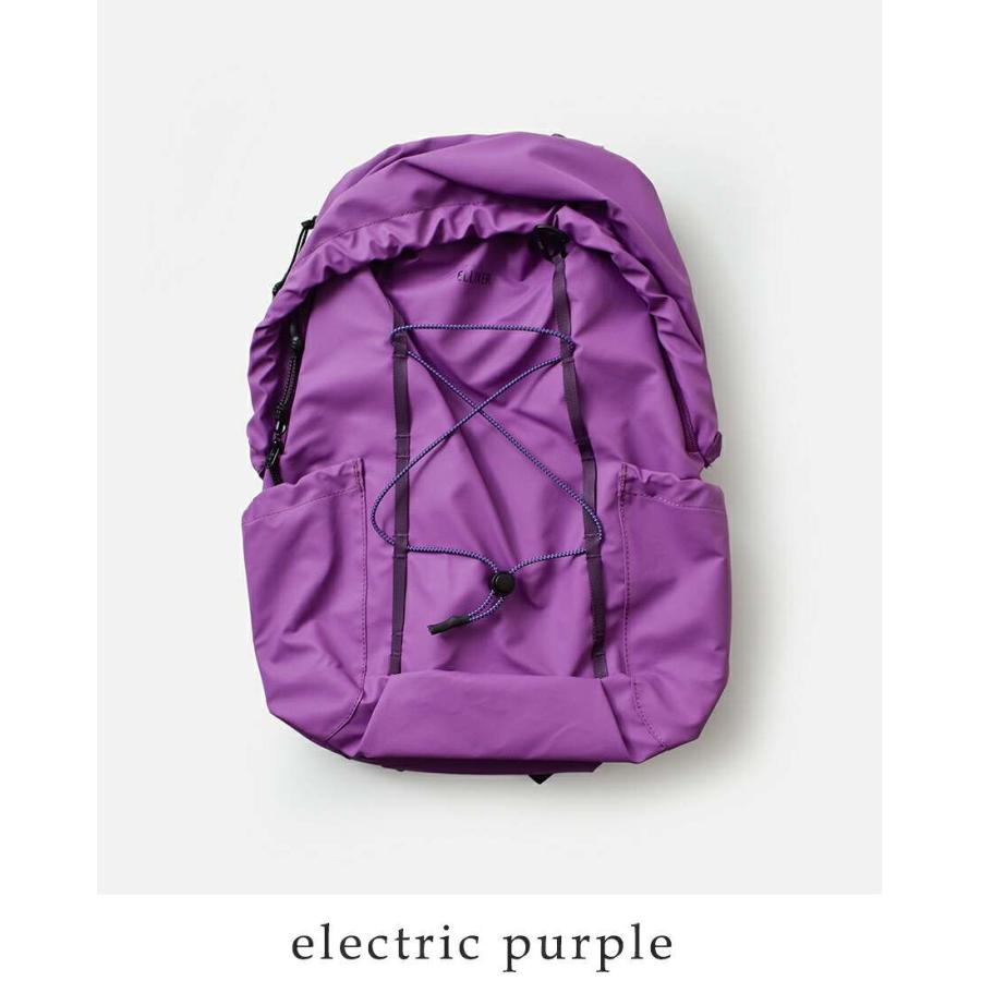 ELLIKER（エリカー） 防水 ジップ トップ バックパック リュック