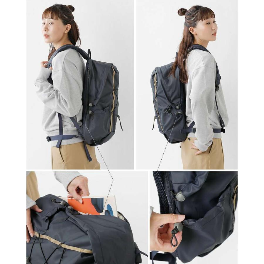 ELLIKER（エリカー） 防水 ジップ トップ バックパック リュック