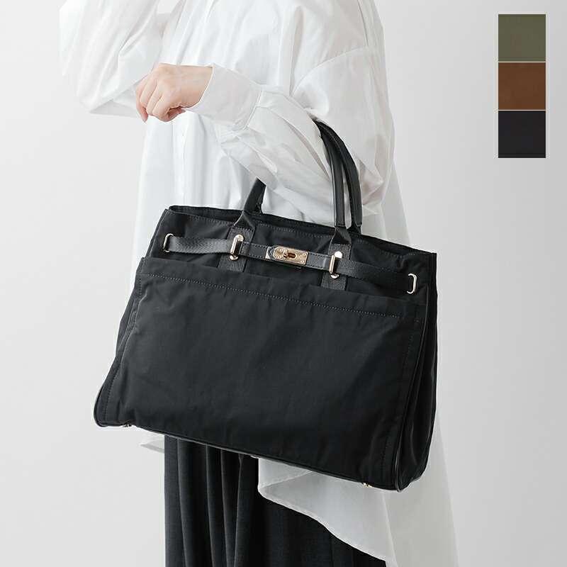 story.（ストーリー） 撥水加工 2way ベルテッド トートバッグ Lサイズ