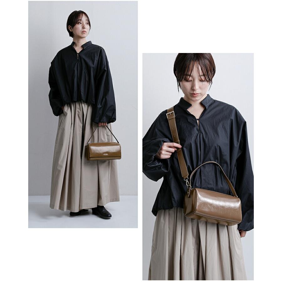 ストーリー story. カウスプリットレザー 3way シリンダー クロスボディ バッグ 3a-1835-4 レディース  春夏 2026ss新作の画像