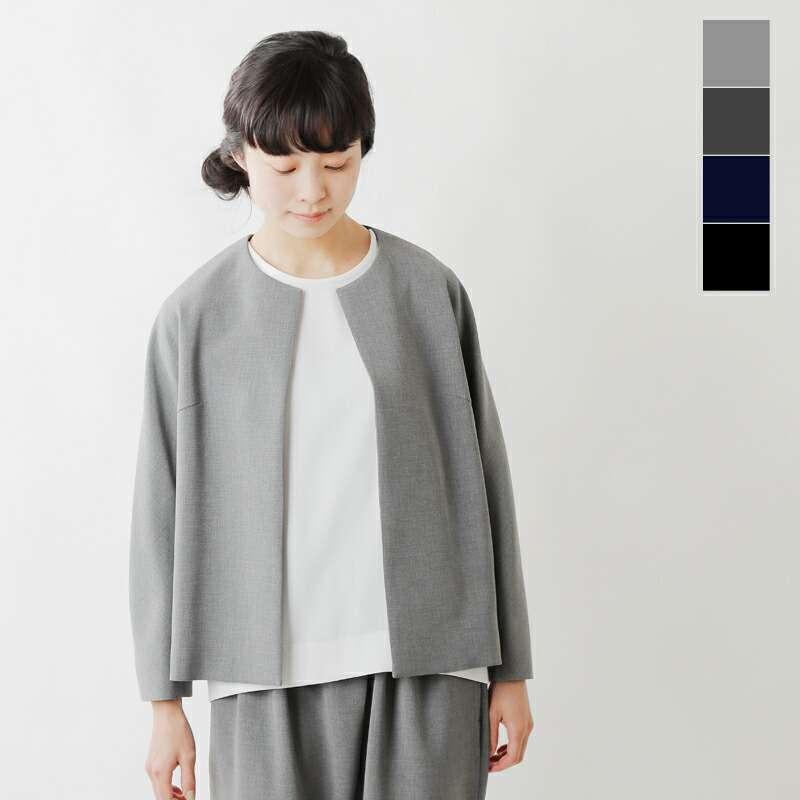 TRAVAIL MANUEL トラバイユマニュアル ダブルクロス ノーカラー