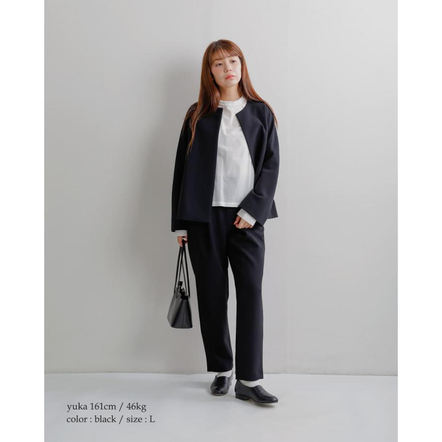 TRAVAIL MANUEL（トラバイユマニュアル） ダブルクロス ノーカラー