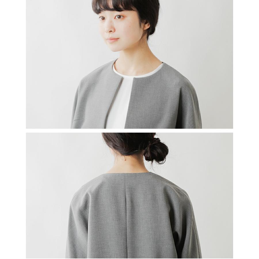 TRAVAIL MANUEL（トラバイユマニュアル） ダブルクロス ノーカラー