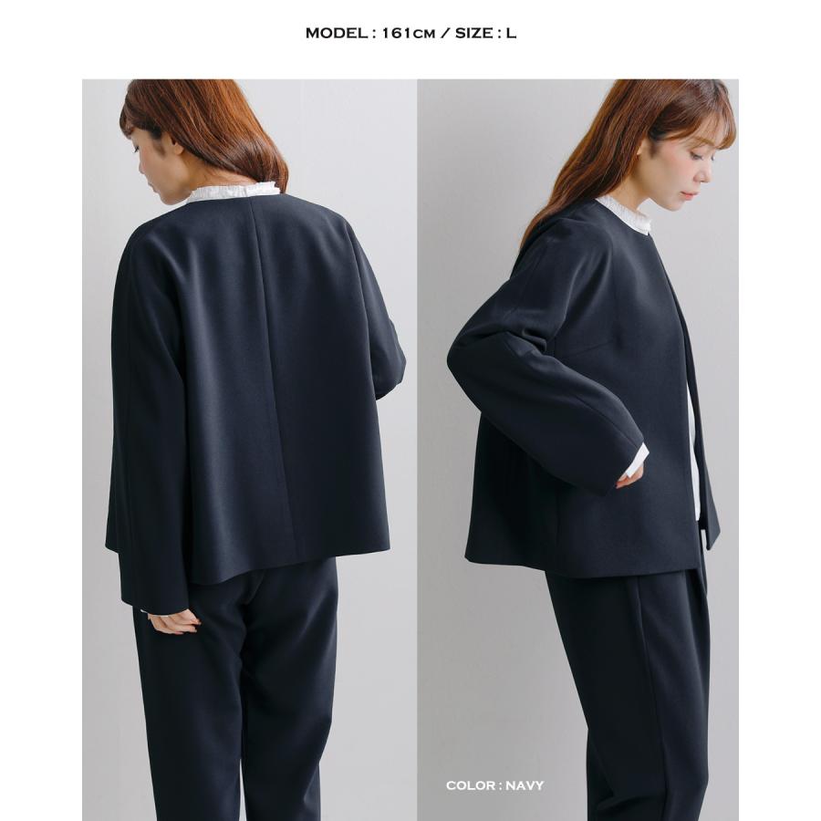 TRAVAIL MANUEL（トラバイユマニュアル） ダブルクロス ノーカラー