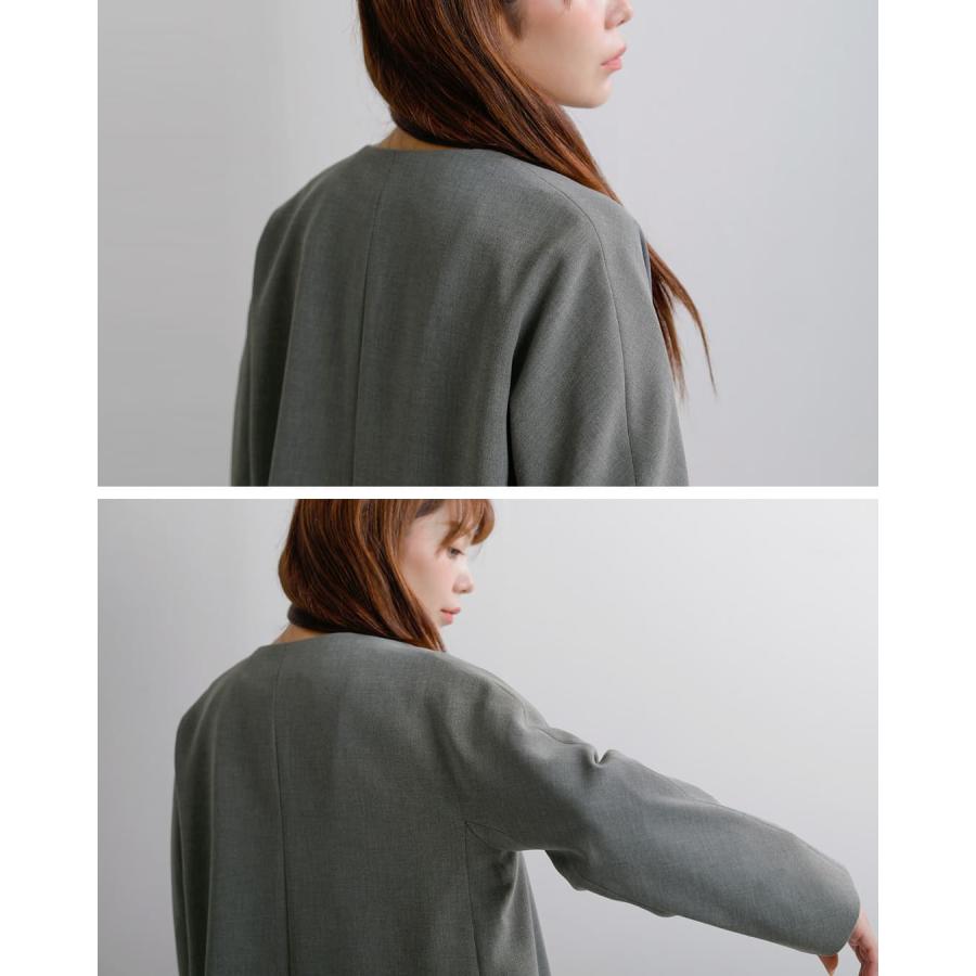 TRAVAIL MANUEL（トラバイユマニュアル） ダブルクロス ノーカラー