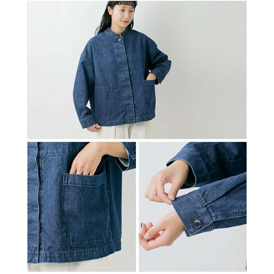 TRAVAIL MANUEL（トラバイユマニュアル） ムラ糸 デニム ユニティ