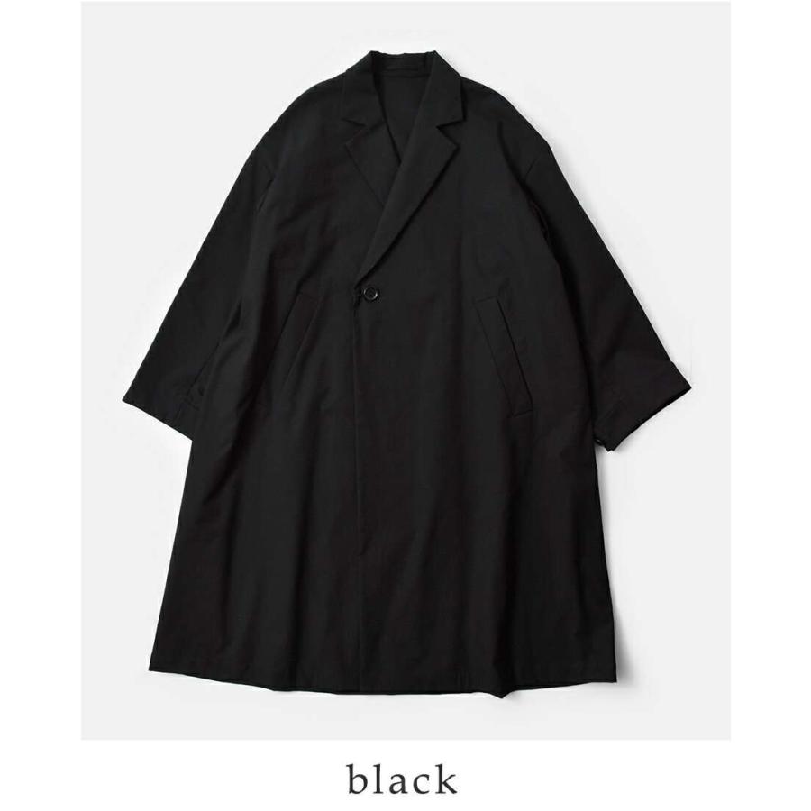 TRAVAIL MANUEL 定番ロングコート TRAVAIL MANUEL(トラバイユマニュアル) Wクロス ネイプカラーコート