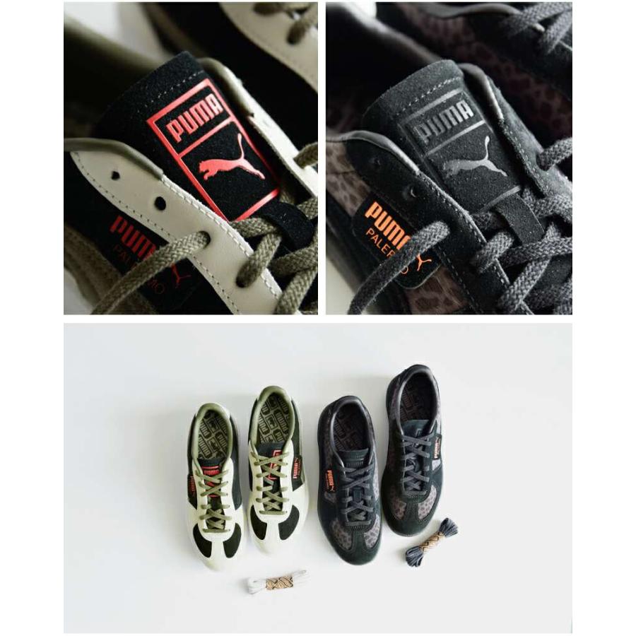 Scye サイ ×プーマ PUMA レザー スニーカー PALERMO 403448-9 ユニ 