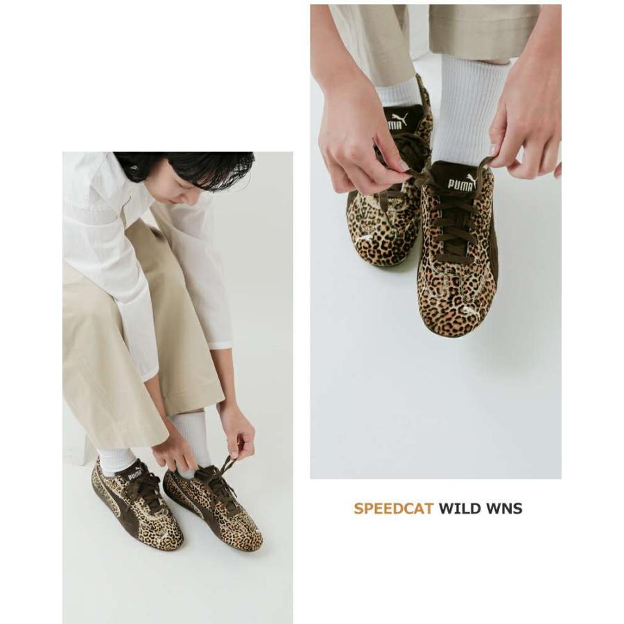 靴 PUMA WOMENS SPEEDCAT WILD PUMA（プーマ） スピードキャット ワイルド スニーカー SPEEDCAT WILD