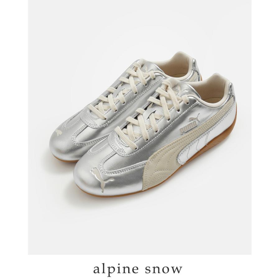 PUMA（プーマ） スピードキャット シルバー スニーカー SPEEDCAT