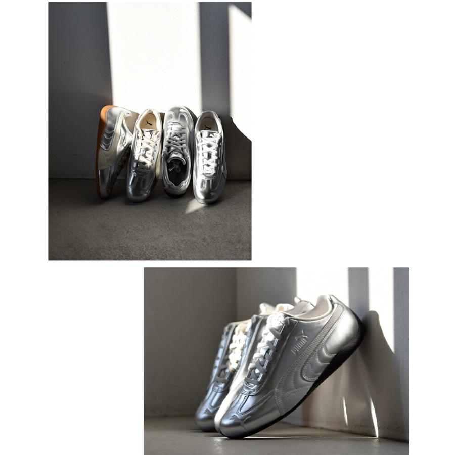 PUMA シルバー スニーカー　SPEEDCATスピードキャット PUMA（プーマ） スピードキャット シルバー スニーカー SpeedCat