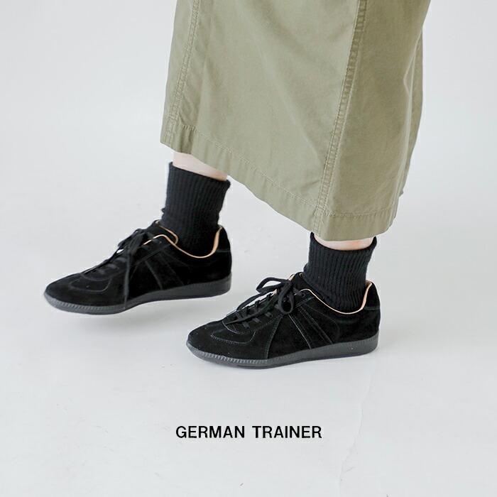 GERMAN TRAINER（ジャーマントレーナー） スエード スニーカー