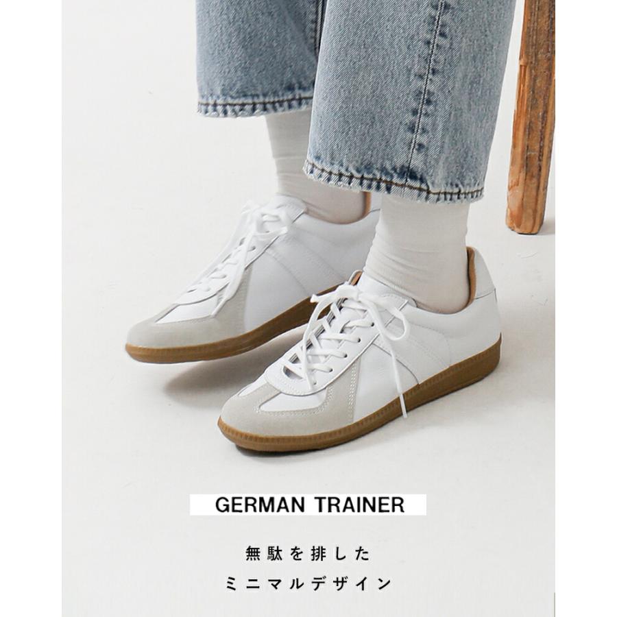 GERMAN TRAINER（ジャーマントレーナー） アクションレザー×スエード