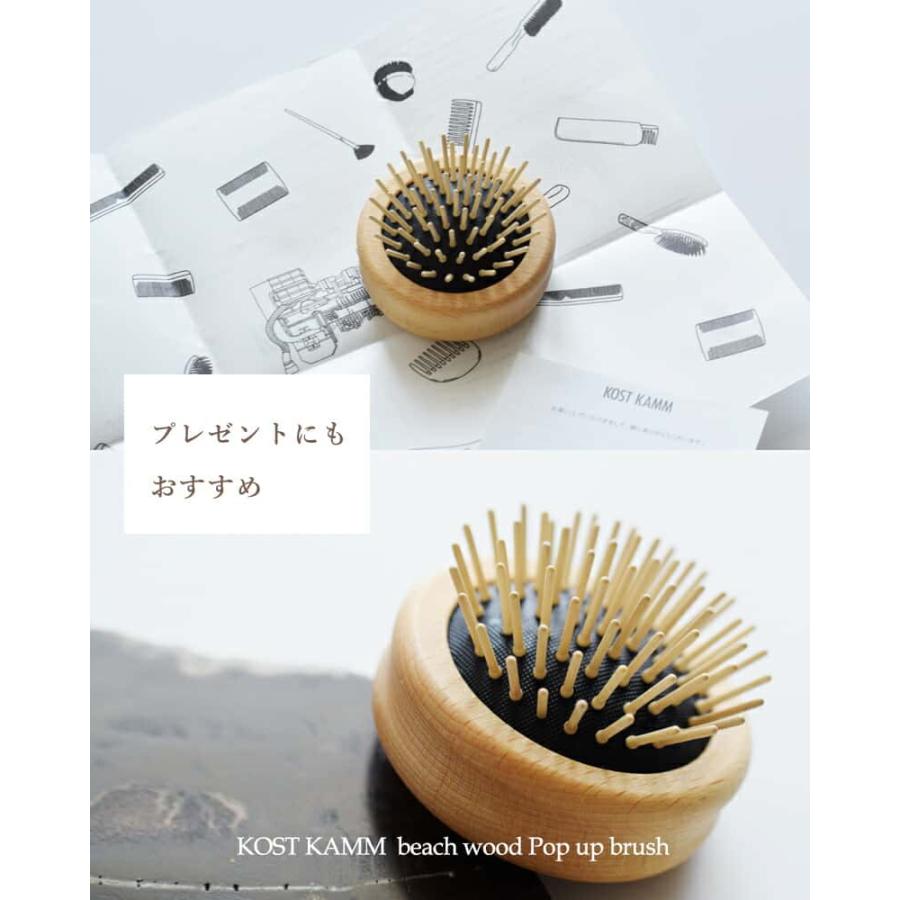 KOSTKAMM コストカム ビーチ ウッド ポップ アップ ブラシ 4580