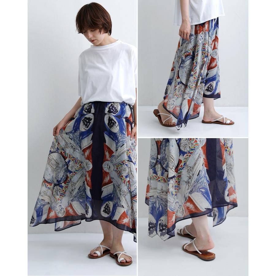 セビアンフェ C'EST BIEN FAIT 80ローン コットン オリジナルプリント