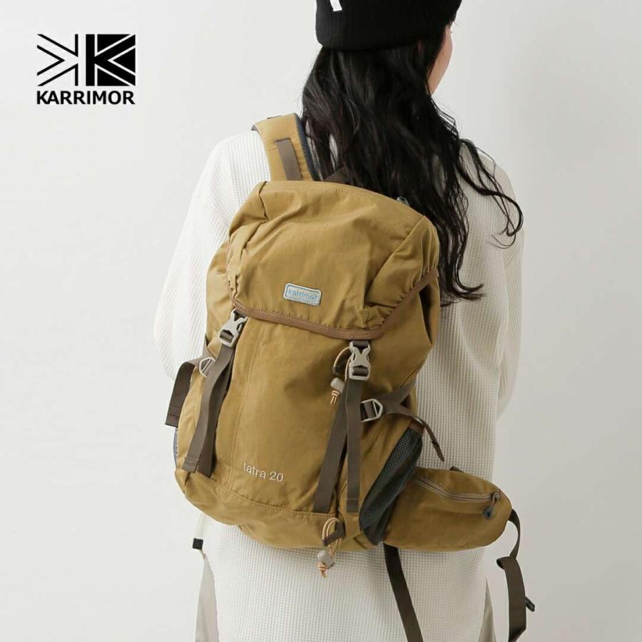 karrimor カリマー  タトラ20 撥水 リサイクル高密度ワッシャーナイロン バックパック リュック  20L “tatra 20” 501212 ユニセックス 2025aw新作  クーポン対象 Karrimor（カリマー） セール【30%OFF】カリマー タトラ20 撥水