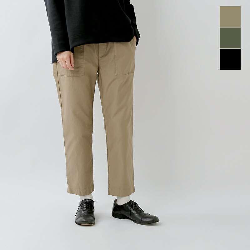 TRAVAIL MANUEL（トラバイユマニュアル） バックサテン ファティーグ