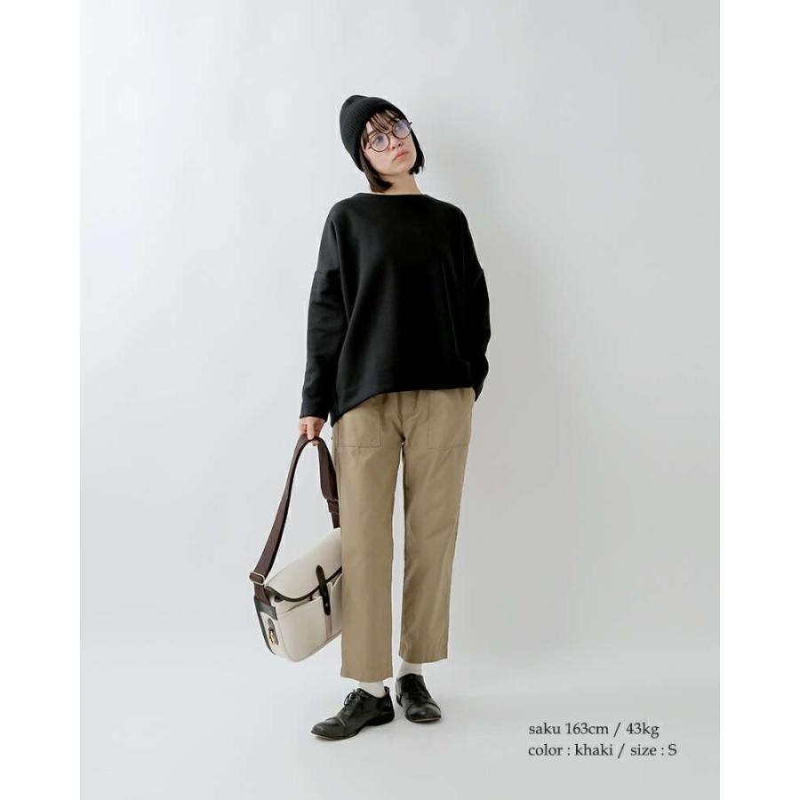 TRAVAIL MANUEL（トラバイユマニュアル） バックサテン ファティーグ