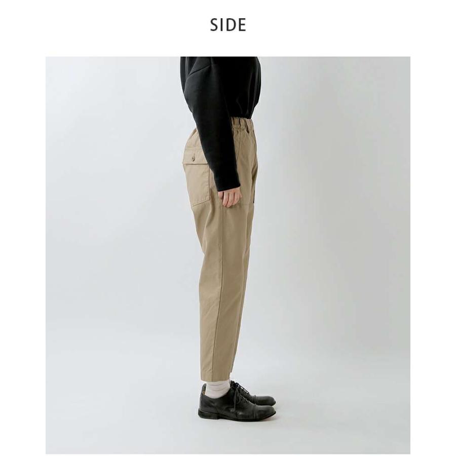 TRAVAIL MANUEL（トラバイユマニュアル） バックサテン ファティーグ