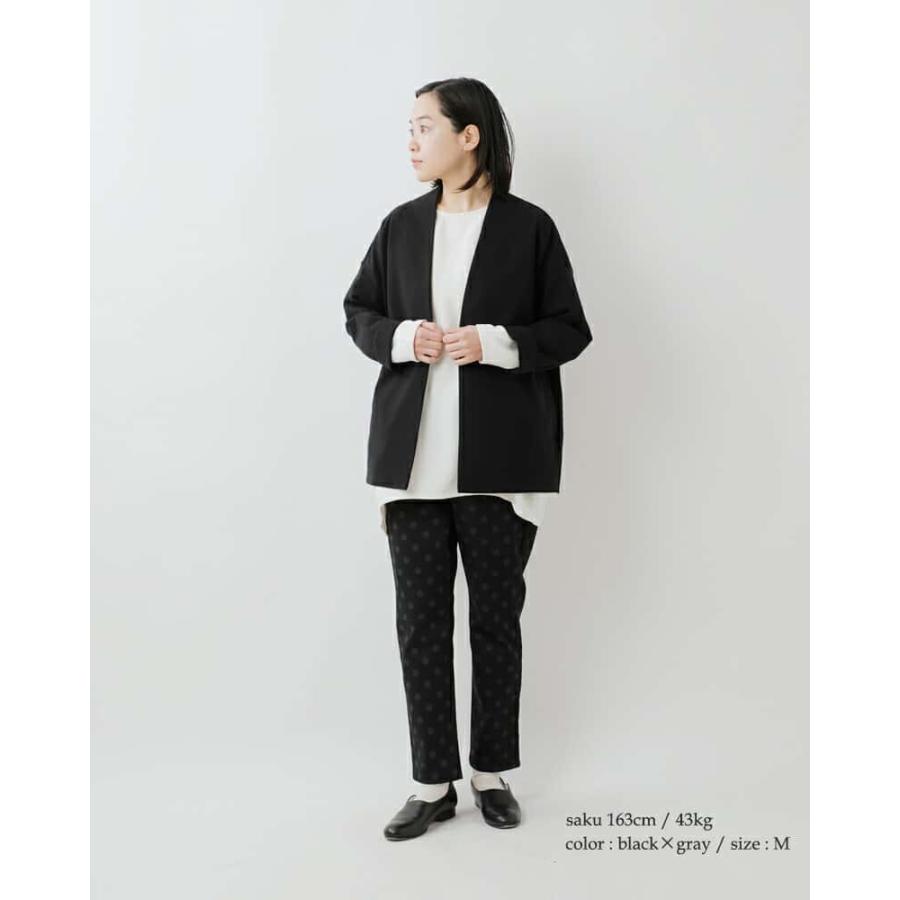 TRAVAIL MANUEL（トラバイユマニュアル） パンツ ドット チノ ナロー