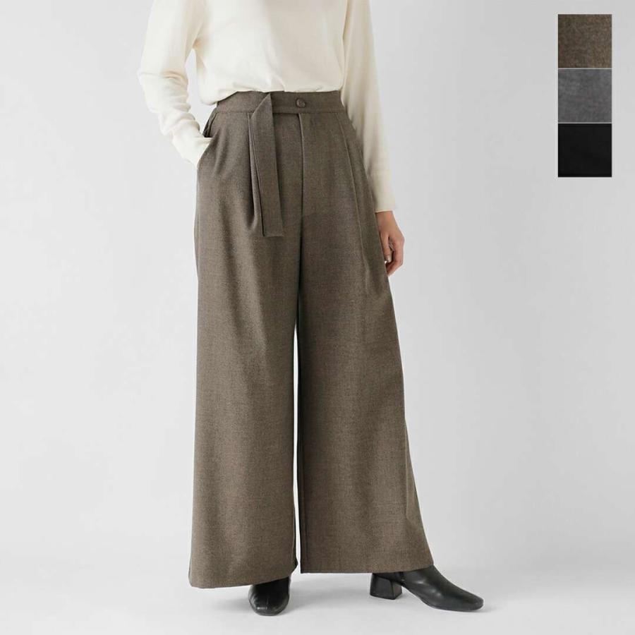 CYAN TOKYO（シアントーキョー） オーバー ベルト フラノ ワイド