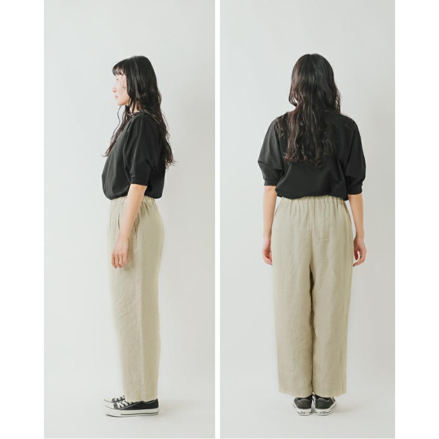 Theory ◆リネンパンツ2着×jojomamanbebe長袖カットソー TRAVAIL MANUEL（トラバイユマニュアル） フレンチリネン ツイル 2