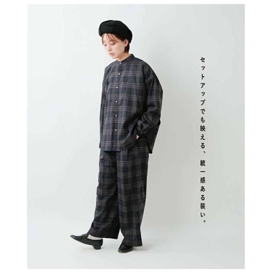 TRAVAIL MANUEL トラバイユマニュアル トロ チェック 2タック ワイド