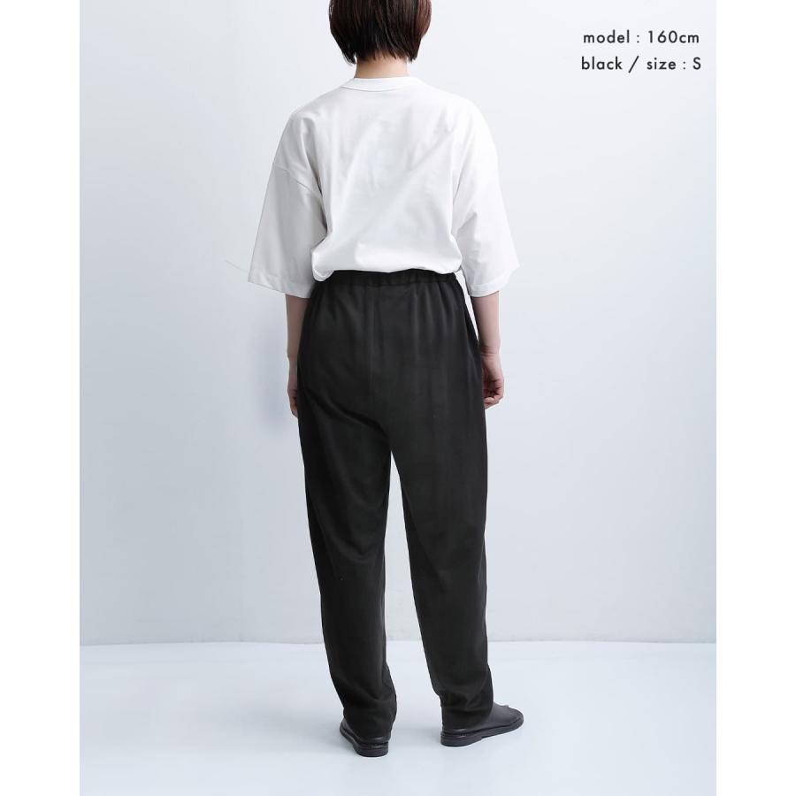 トラバイユマニュアル TRAVAIL MANUEL リバーメッシュ ナロー コクーン パンツ 5111 レディース 春夏 2026ss新作の画像